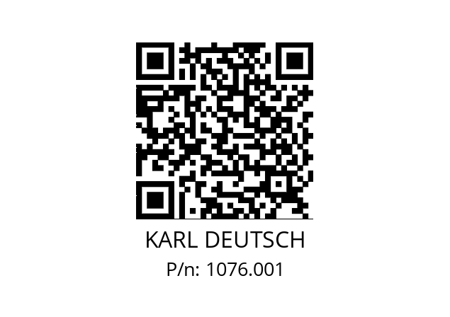   KARL DEUTSCH 1076.001