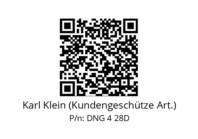   Karl Klein (Kundengeschütze Art.) DNG 4 28D