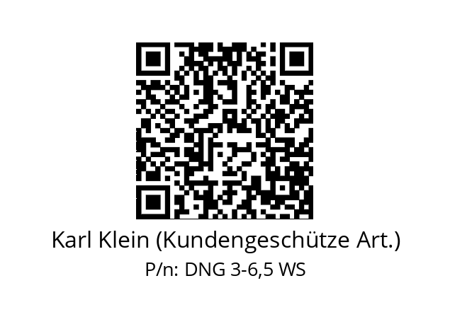   Karl Klein (Kundengeschütze Art.) DNG 3-6,5 WS