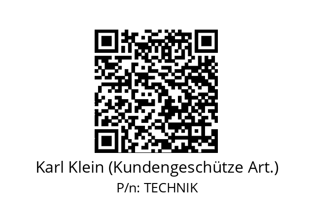   Karl Klein (Kundengeschütze Art.) TECHNIK