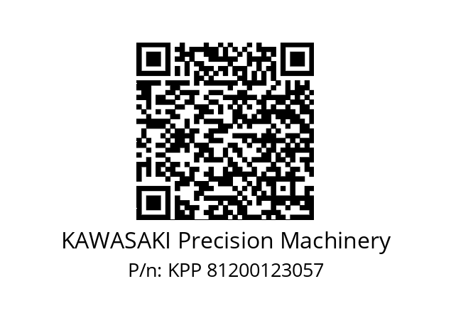   KAWASAKI Precision Machinery KPP 81200123057