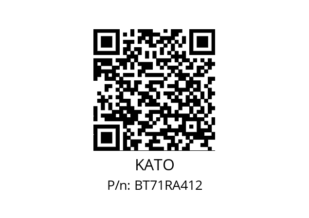   KATO BT71RA412