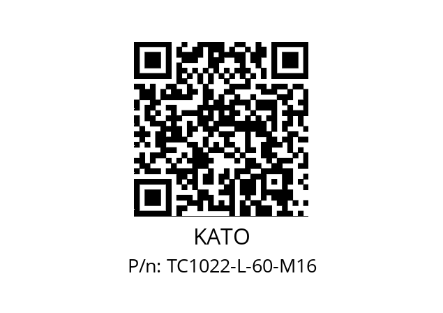   KATO TC1022-L-60-M16