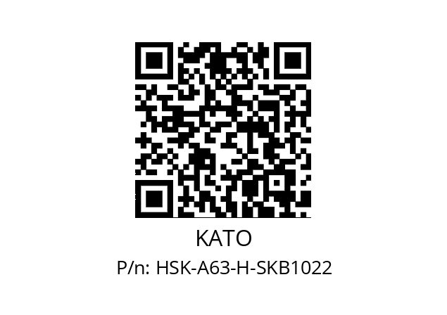   KATO HSK-A63-H-SKB1022