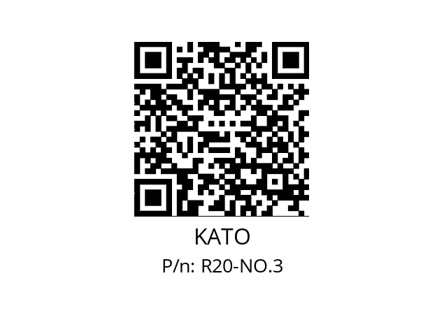   KATO R20-NO.3