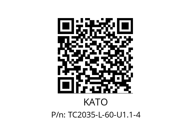   KATO TC2035-L-60-U1.1-4