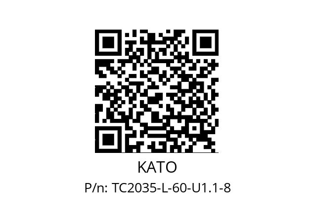   KATO TC2035-L-60-U1.1-8