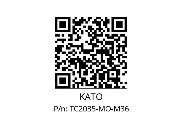   KATO TC2035-MO-M36