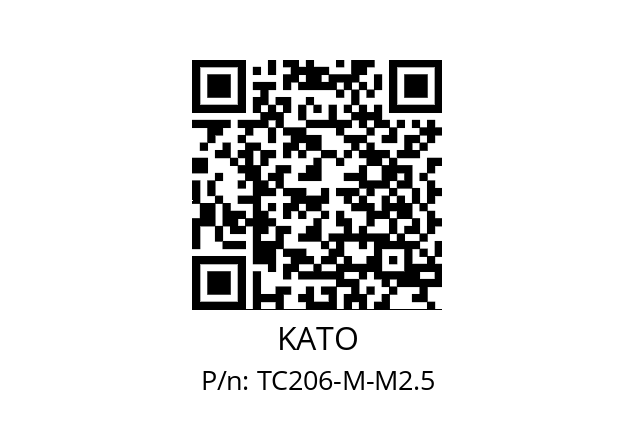   KATO TC206-M-M2.5