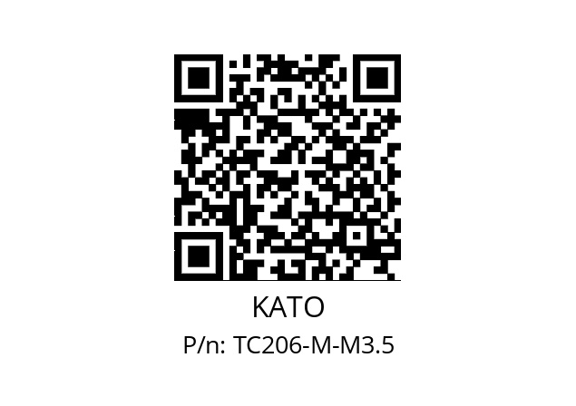   KATO TC206-M-M3.5