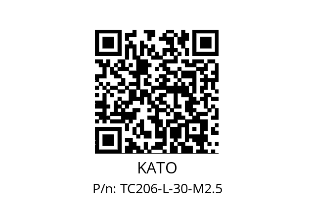   KATO TC206-L-30-M2.5