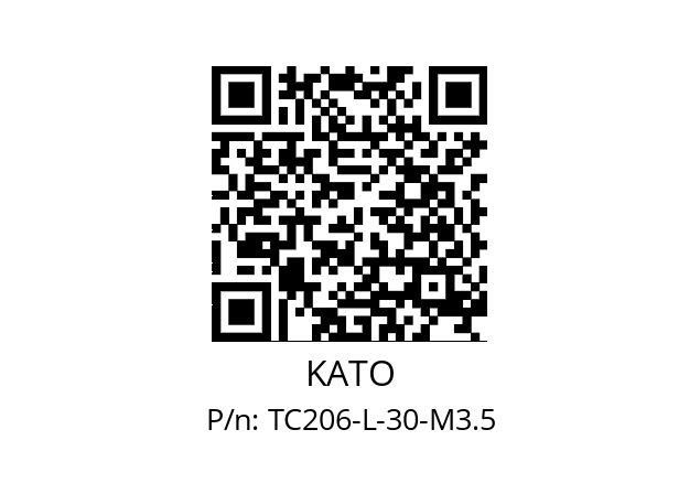   KATO TC206-L-30-M3.5