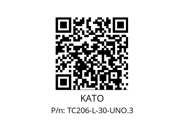   KATO TC206-L-30-UNO.3