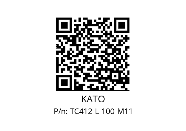   KATO TC412-L-100-M11