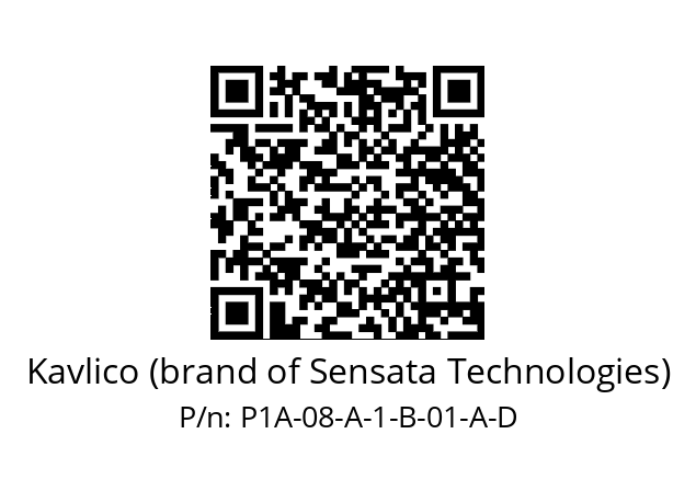   Kavlico (brand of Sensata Technologies) P1A-08-A-1-B-01-A-D