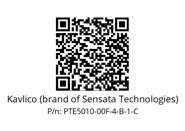   Kavlico (brand of Sensata Technologies) PTE5010-00F-4-B-1-C