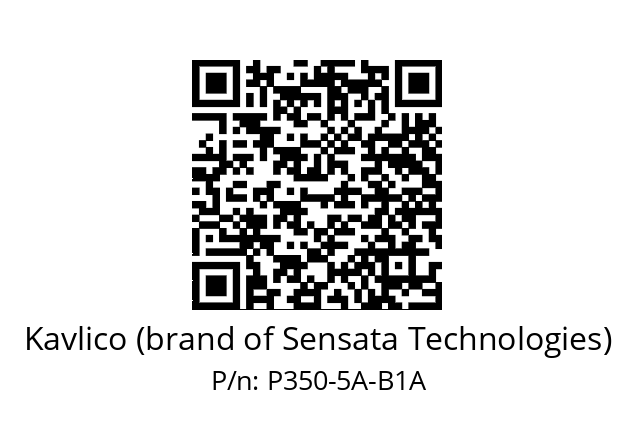   Kavlico (brand of Sensata Technologies) P350-5A-B1A