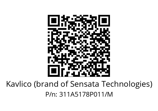   Kavlico (brand of Sensata Technologies) 311A5178P011/M