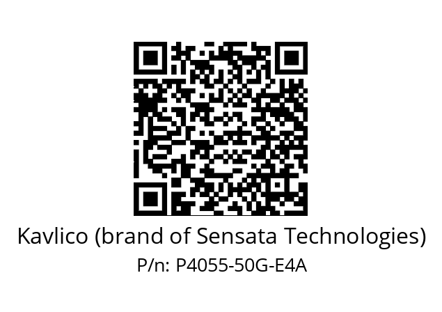   Kavlico (brand of Sensata Technologies) P4055-50G-E4A