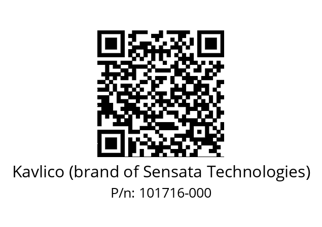   Kavlico (brand of Sensata Technologies) 101716-000