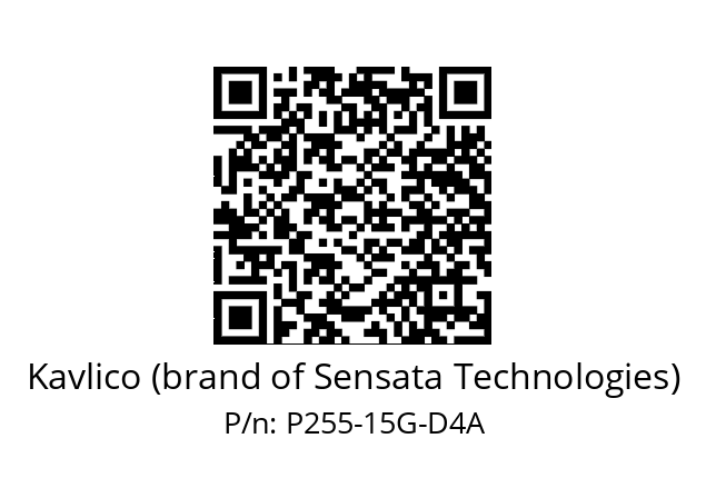   Kavlico (brand of Sensata Technologies) P255-15G-D4A