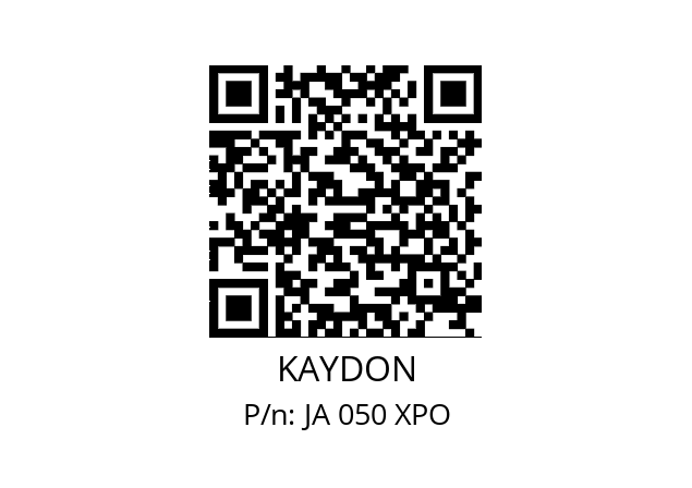   KAYDON JA 050 XPO