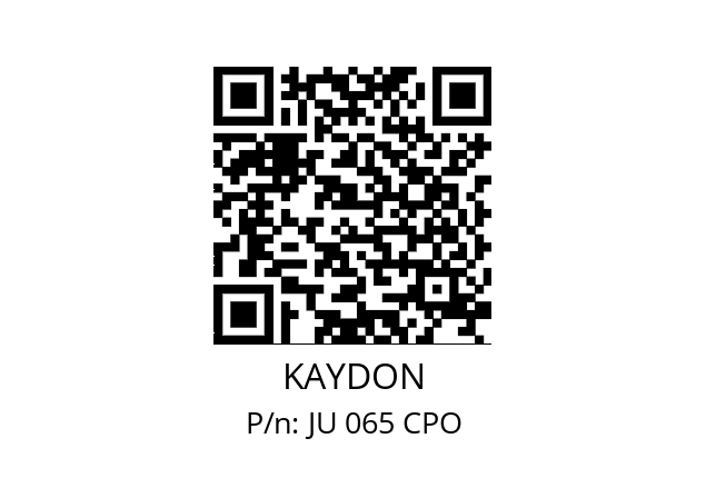   KAYDON JU 065 CPO