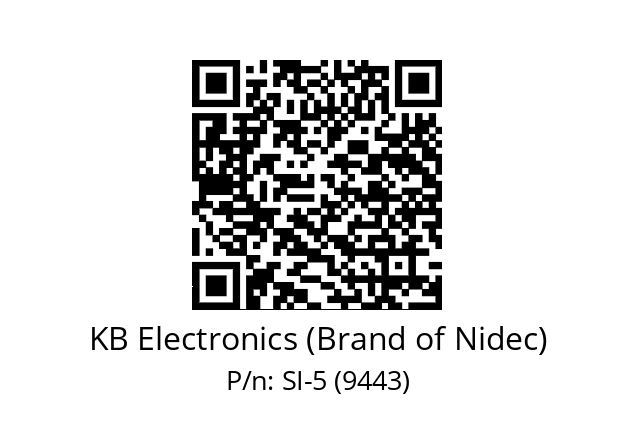   KB Electronics (Brand of Nidec) SI-5 (9443)