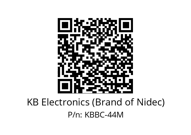   KB Electronics (Brand of Nidec) KBBC-44M