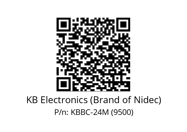   KB Electronics (Brand of Nidec) KBBC-24M (9500)