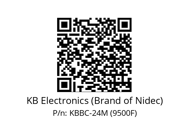   KB Electronics (Brand of Nidec) KBBC-24M (9500F)