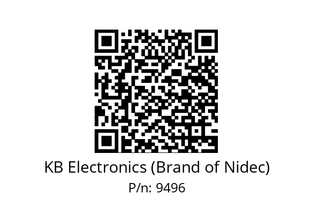  KBVF-26D  KB Electronics (Brand of Nidec) 9496