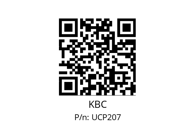   KBC UCP207