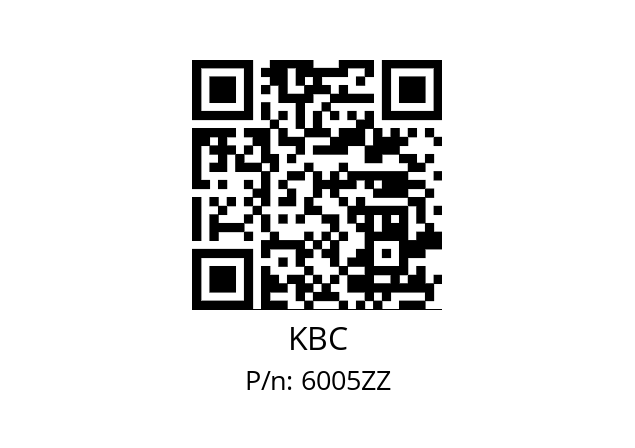   KBC 6005ZZ