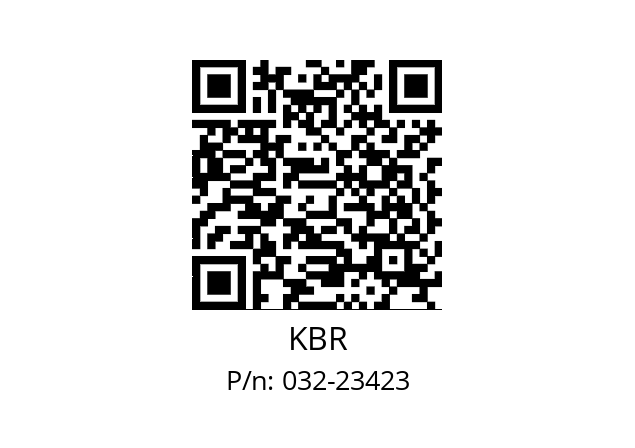   KBR 032-23423