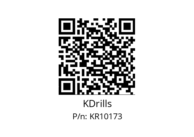   KDrills KR10173