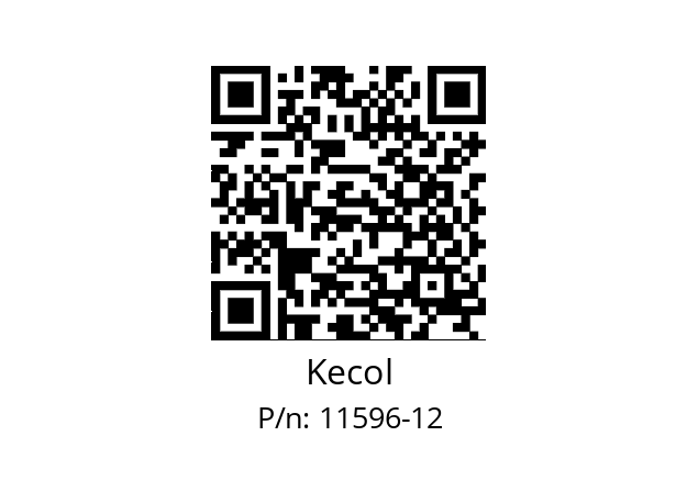   Kecol 11596-12