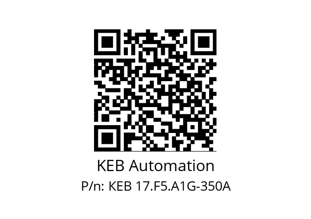   KEB Automation КЕВ 17.F5.A1G-350A