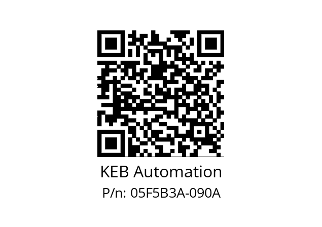   KEB Automation 05F5B3A-090A