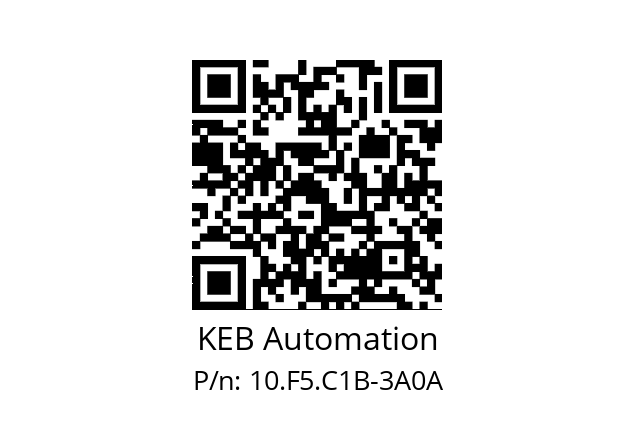   KEB Automation 10.F5.C1B-3A0A