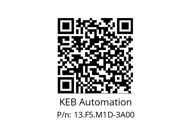   KEB Automation 13.F5.M1D-3A00