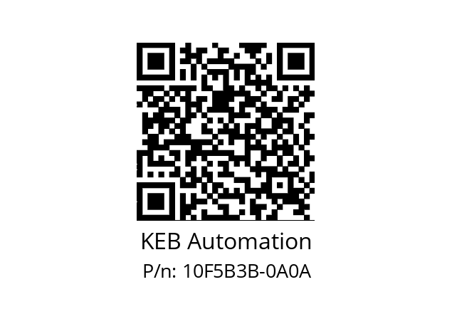   KEB Automation 10F5B3B-0A0A