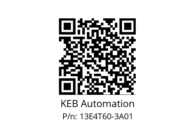   KEB Automation 13E4T60-3A01