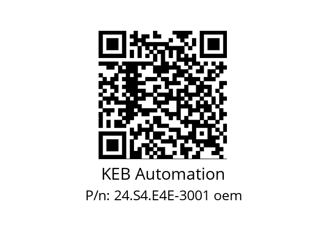   KEB Automation 24.S4.E4E-3001 oem