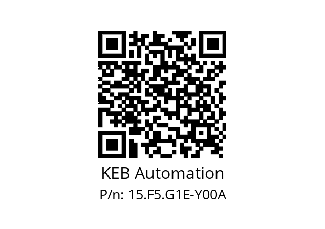   KEB Automation 15.F5.G1E-Y00A