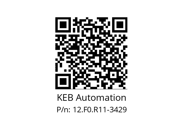   KEB Automation 12.F0.R11-3429