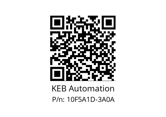   KEB Automation 10F5A1D-3A0A