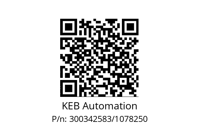   KEB Automation 300342583/1078250