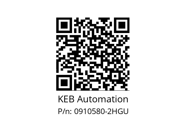   KEB Automation 0910580-2HGU