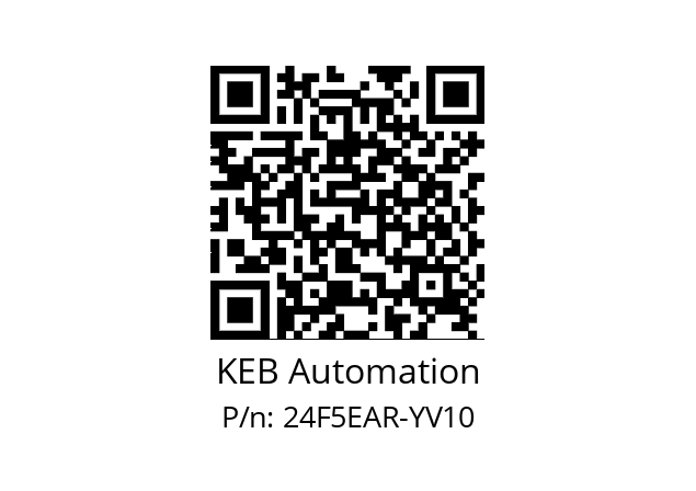   KEB Automation 24F5EAR-YV10